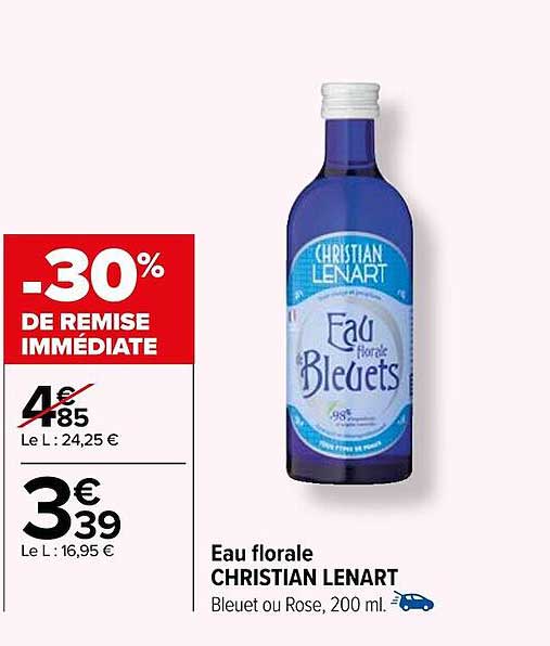 eau florale christian lenart
