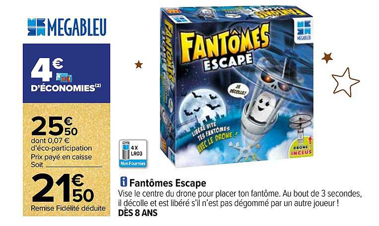 fantômes escape megableu