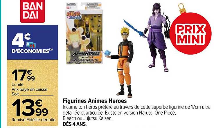 figurines animes heroes