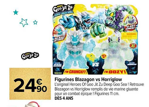 figurines blazagon vs horriglow