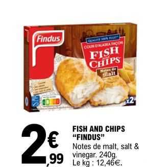 fish and chips "findus"