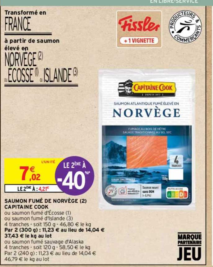 fissler saumon fumé de norvège (2) capitaine cook