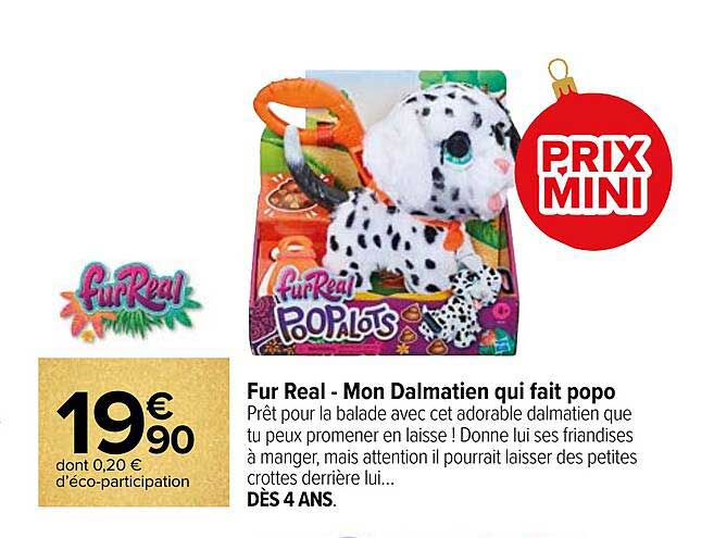 fur real - mon dalmatien qui fait popo