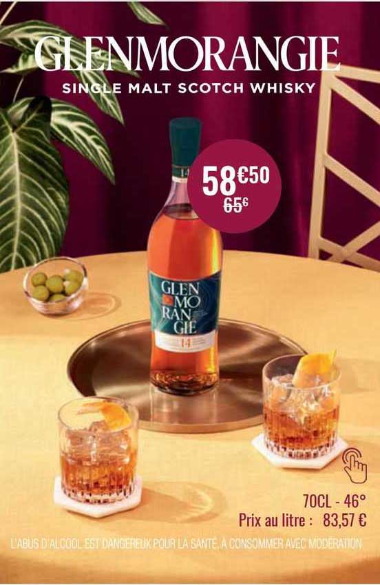 glenmorangie single malt scotch whisky