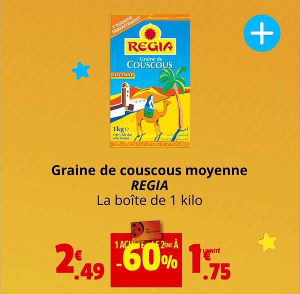 graine de couscous moyenne regia