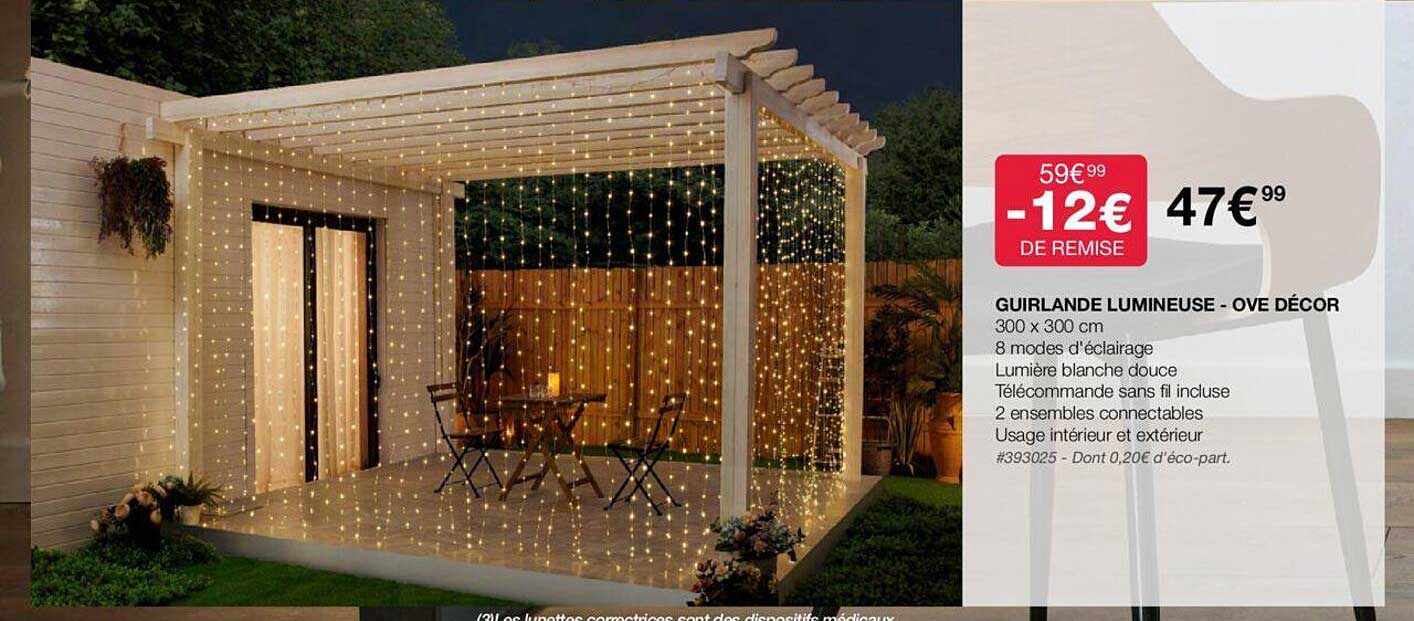 guirlande lumineuse - ove décor