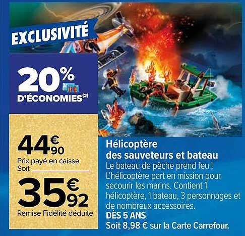 Hélicoptère Des Sauveteurs Et Bateau