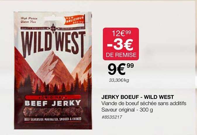 jerky boeuf - wild west