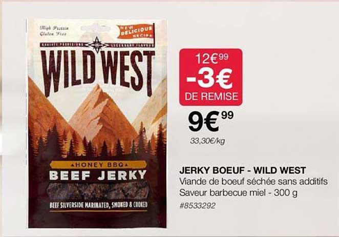 jerky boeuf - wild west