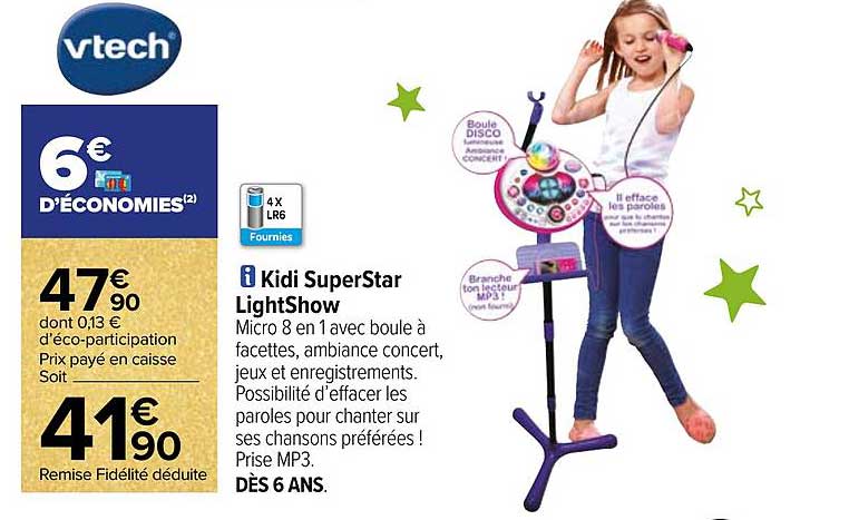 Kidi SuperStar LightShow Vtech