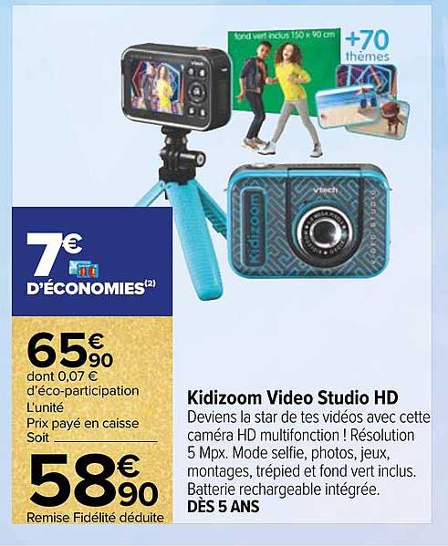 kidizoom video studio hd