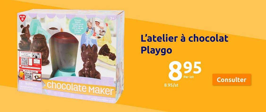 l'atelier à chocolat playgo