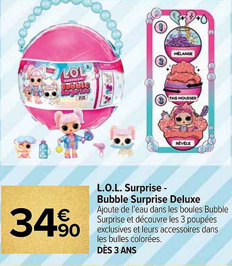 l.o.l. surprise - bubble surprise deluxe