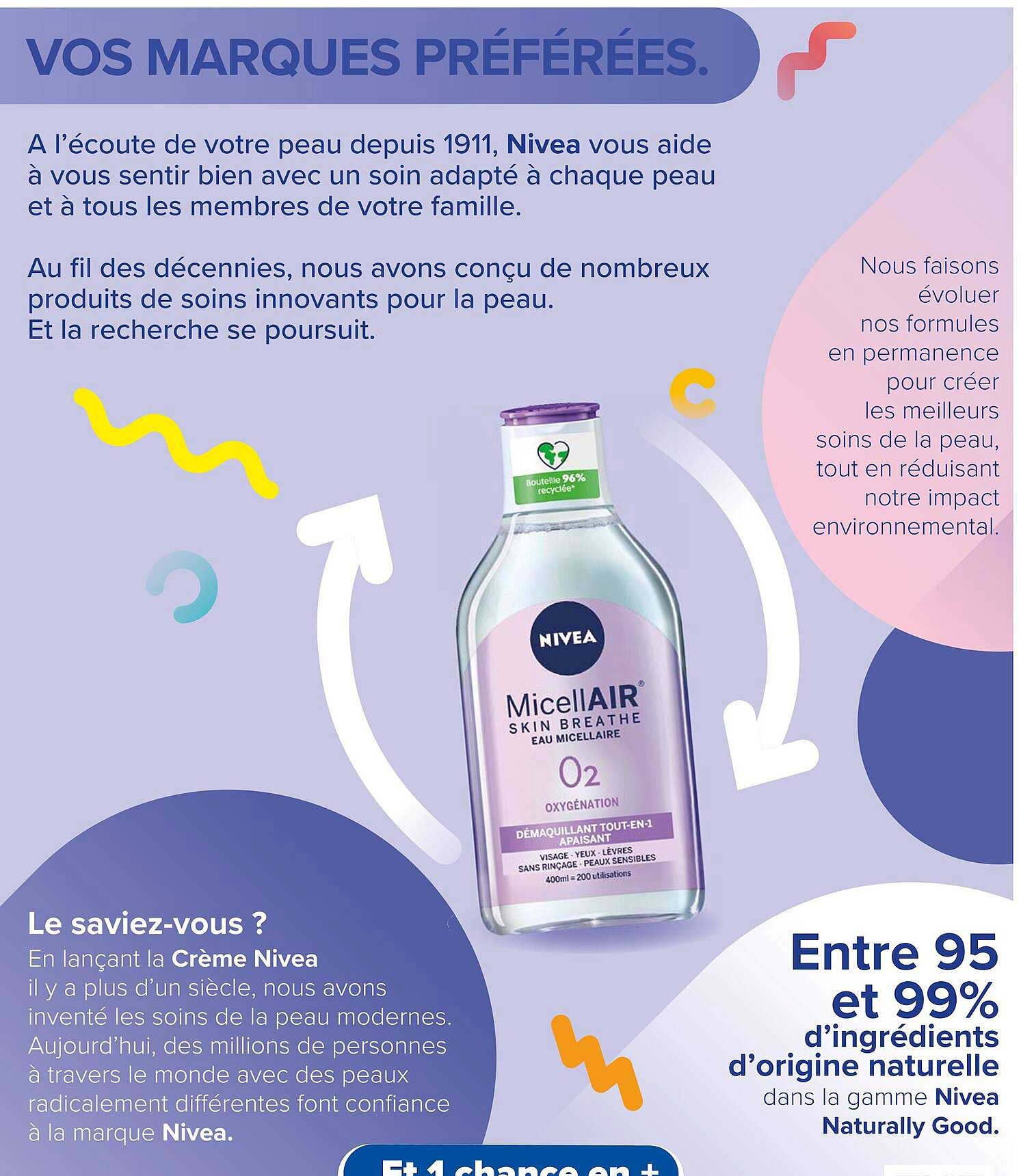 La Gamme Nivea Naturally Good