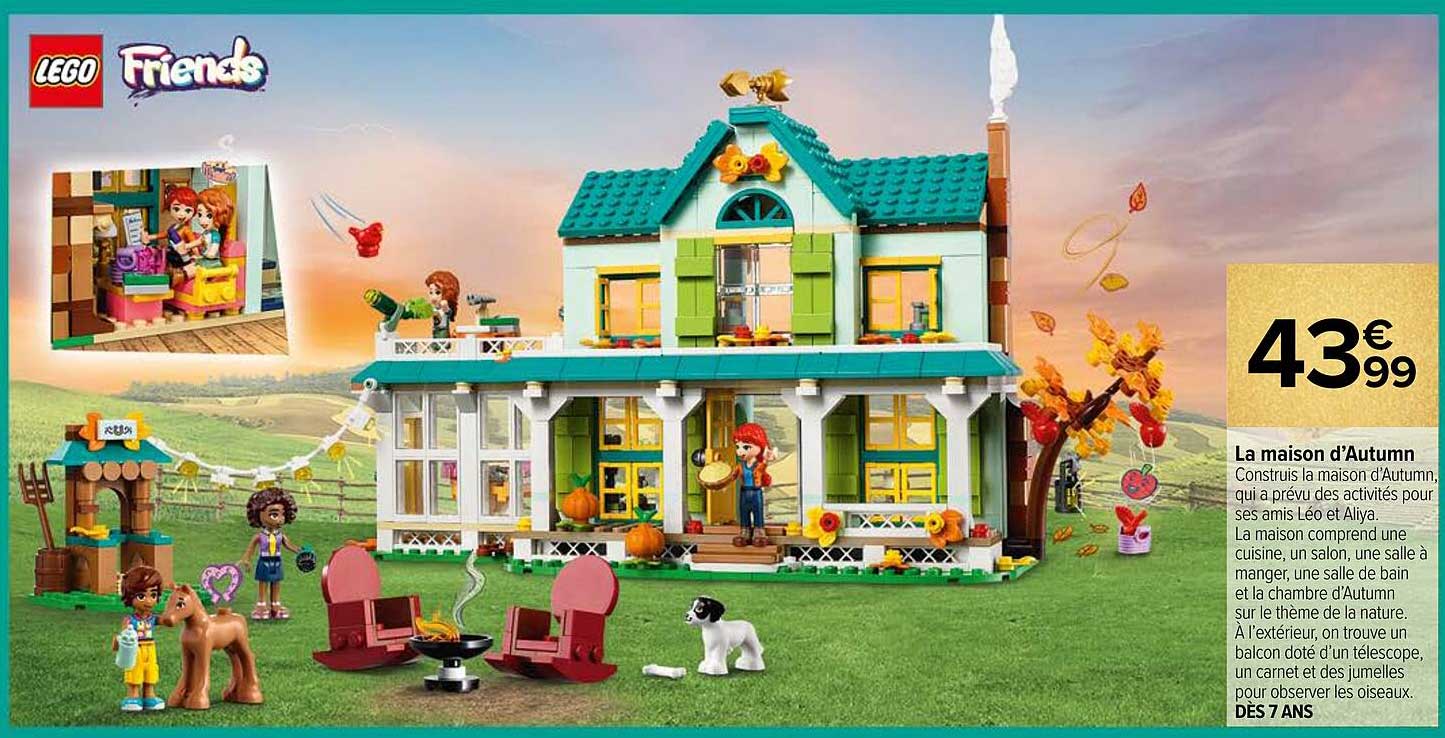 la maison d'autumn lego friends