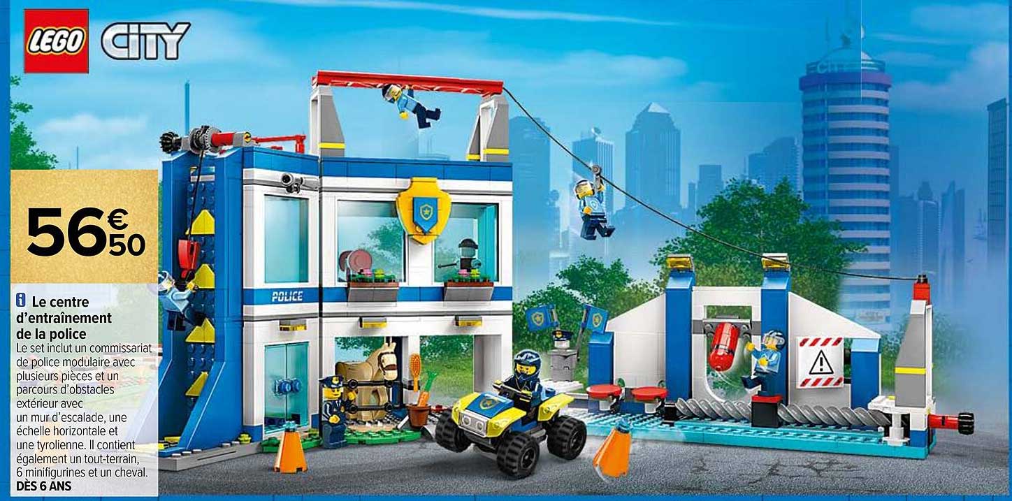 Le Centre D'entraînement De La Police Lego City