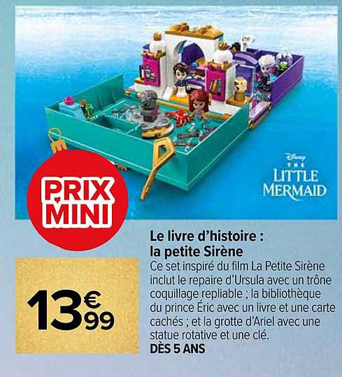 le livre d'histoire : la petite sirene