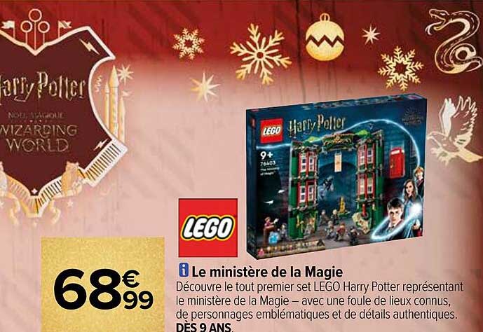 le ministère de la magie lego
