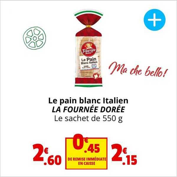 le pain blanc italien la fournée dorée
