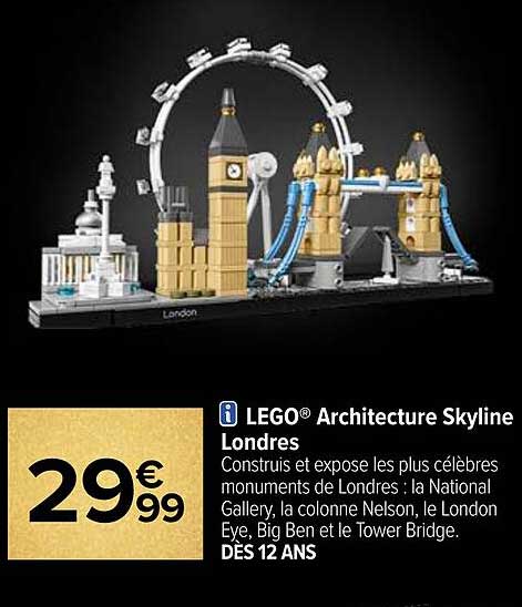 lego architecture skyline londres