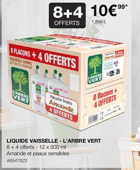 liquide vaisselle - l'arbre vert