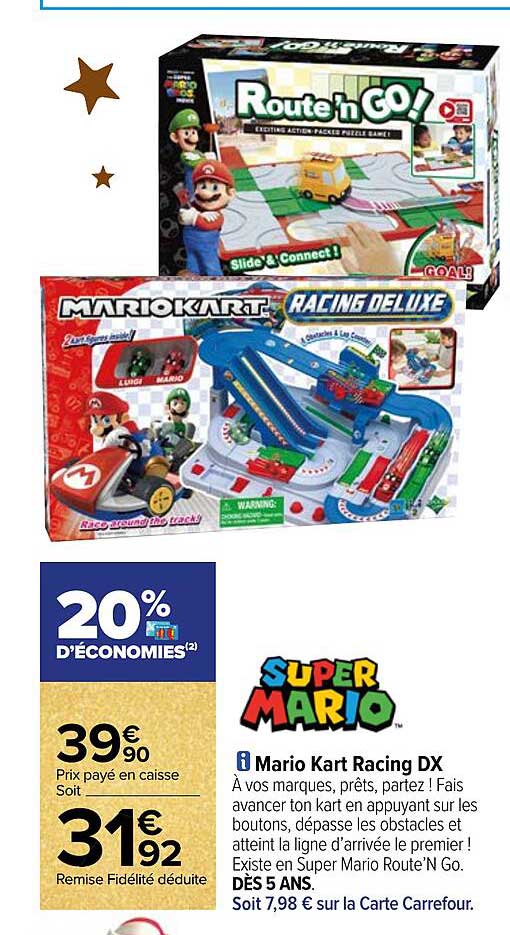 mario kart racing dx super mario