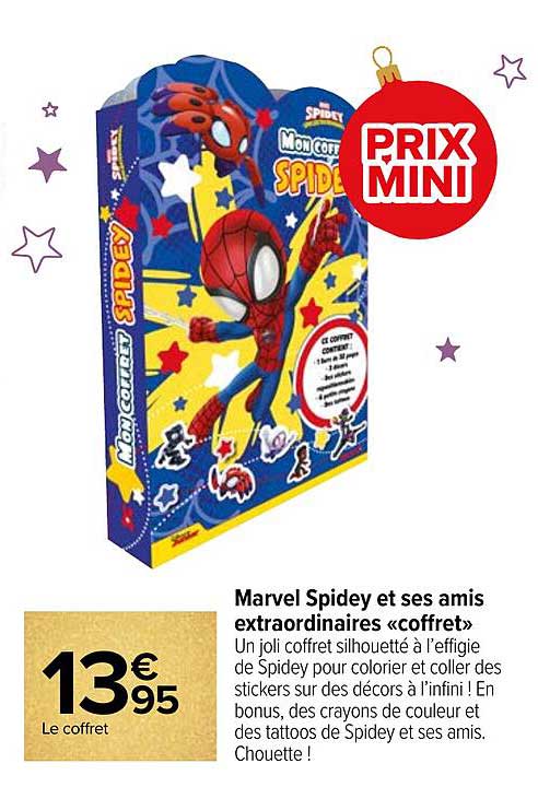 marvel spidey et ses amis extraordinaires «coffret»