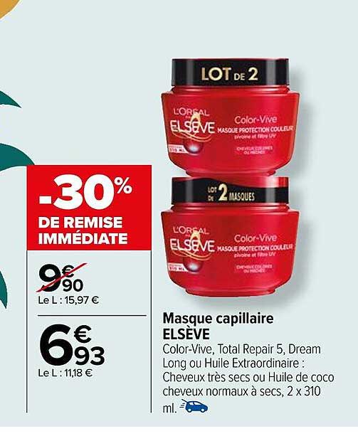 Masque Capillaire Elsève