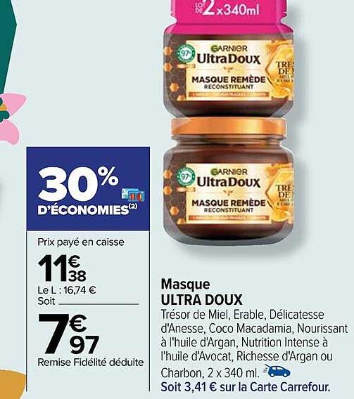 Masque Ultra Doux