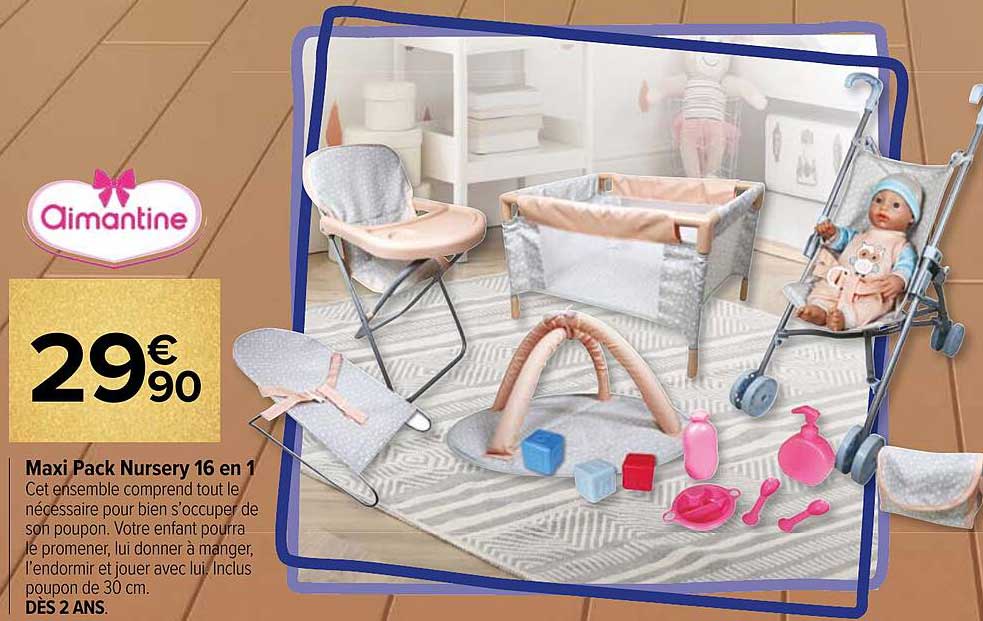 Maxi Pack Nursery 16 En 1 Aimantine