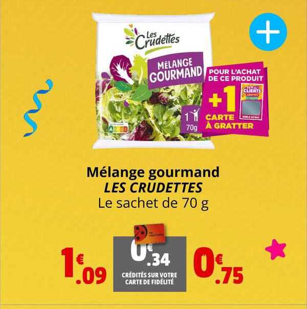 Mélange Gourmand Les Crudettes