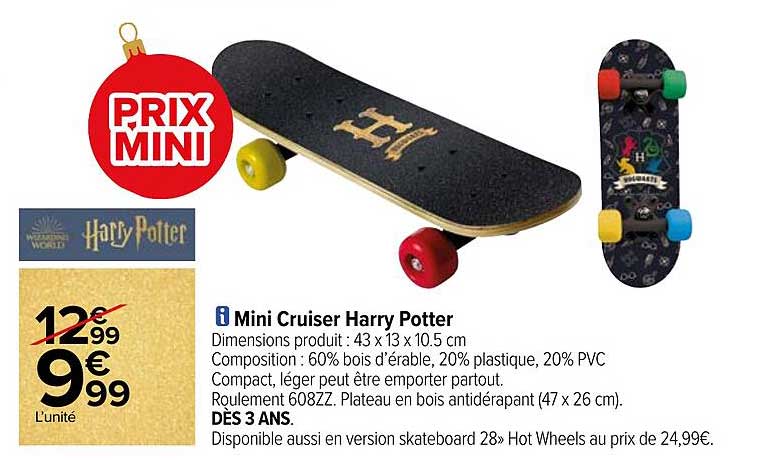 mini cruiser harry potter