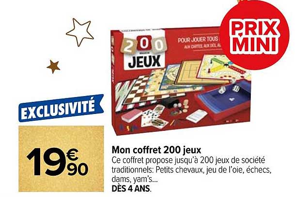 mon coffret 200 jeux