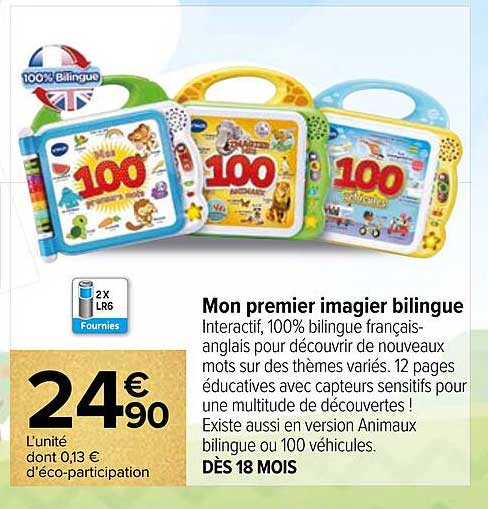 mon premier imagier bilingue