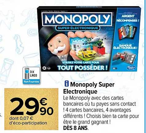 Monopoly Super électronique