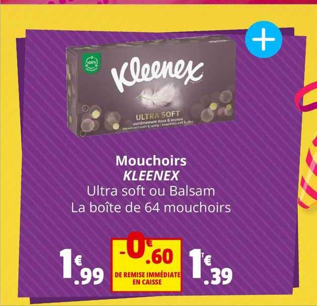 Mouchoirs Kleenex
