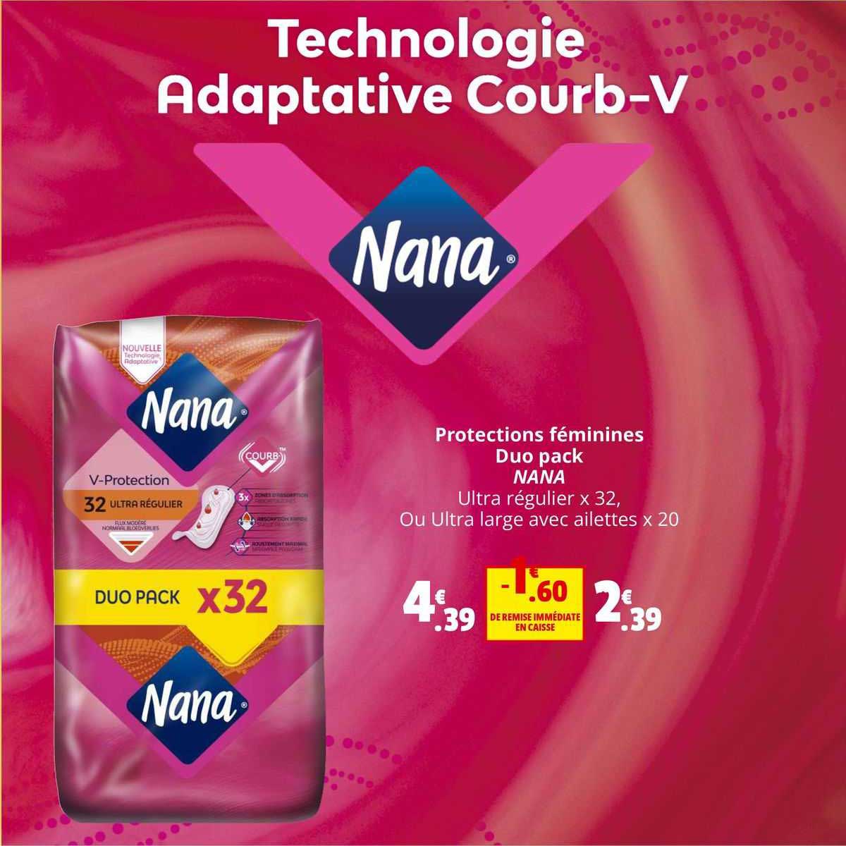 nana protections féminines duo pack