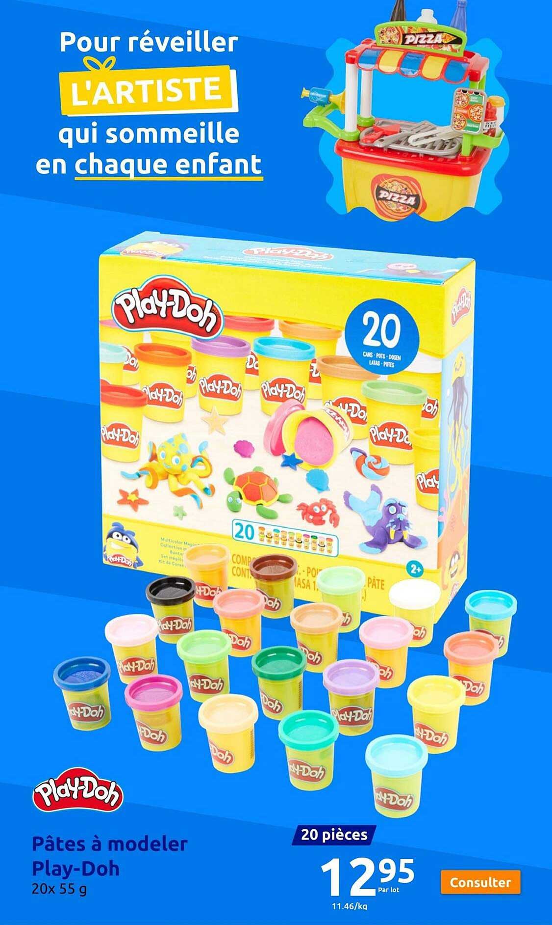 pâtes à modeler play-doh