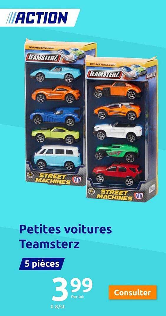 petites voitures teamsterz