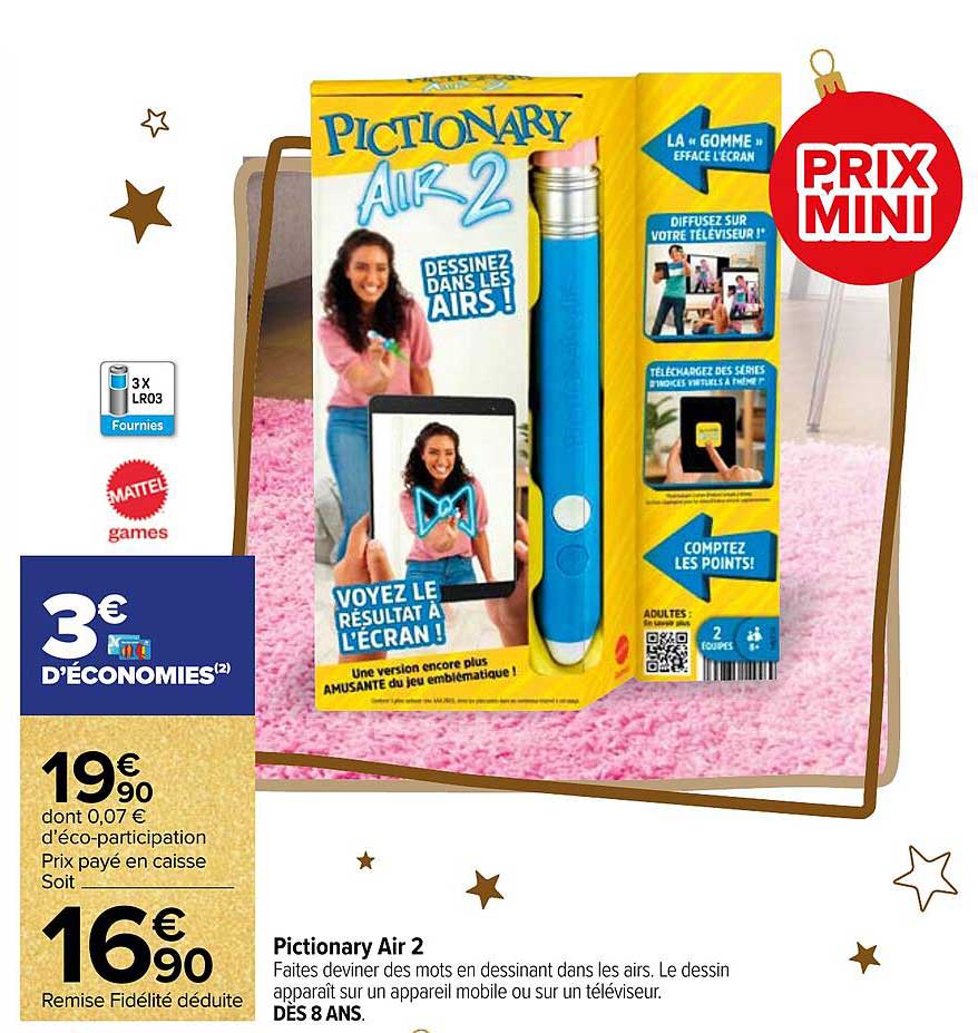 Pictionary Air 2 Mattel Games