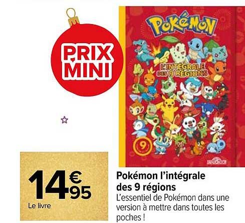 pokémon l'intégrale des 9 régions