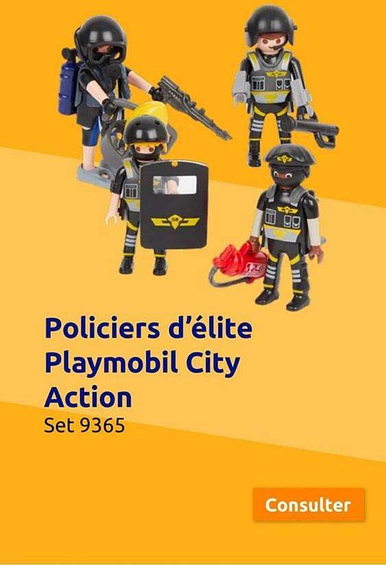 policiers d'élite playmobil city action