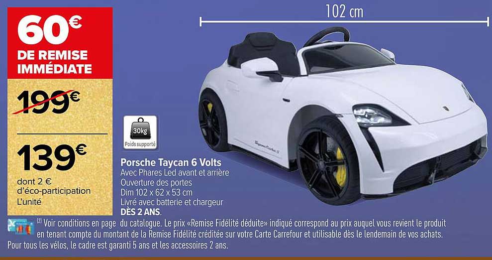 porsche taycan 6 volts