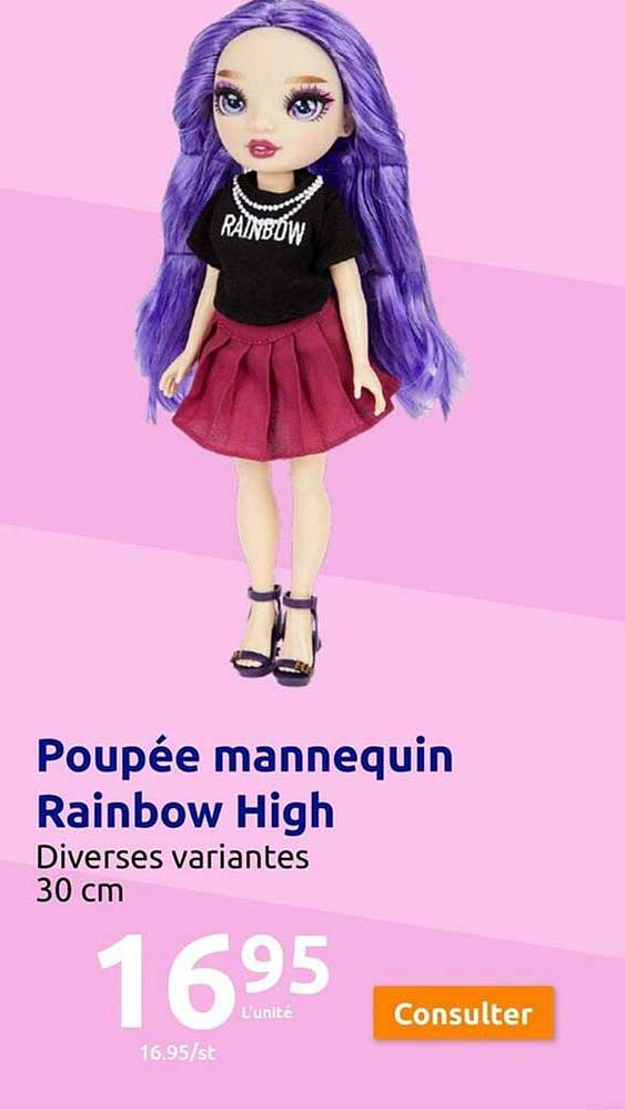 poupée mannequin rainbow high