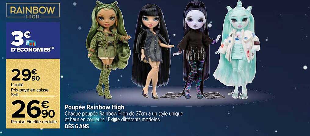 Poupée Rainbow High