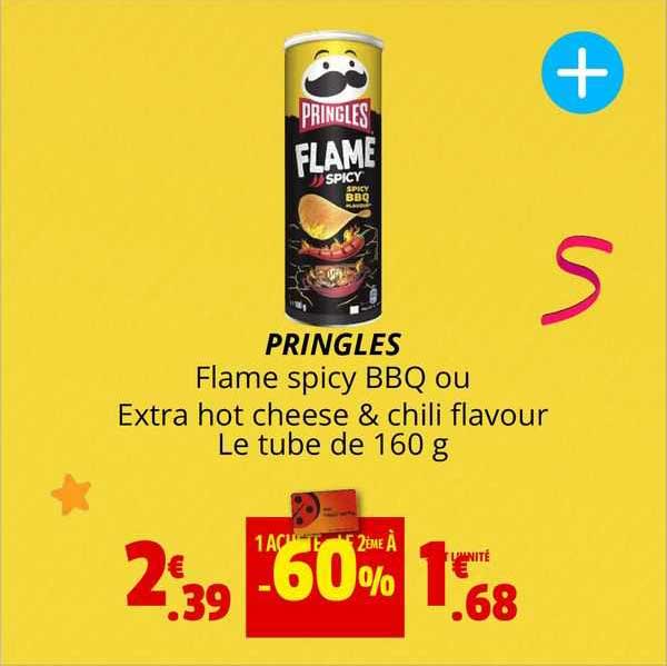 Pringles Flame Spicy Bbq