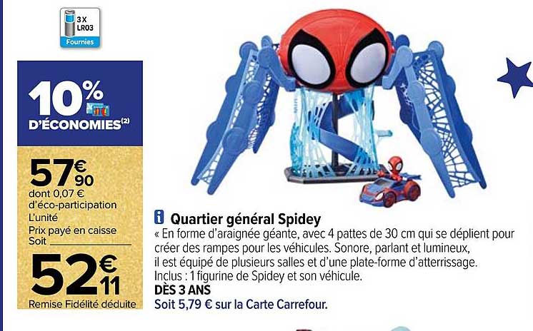 quartier général spidey