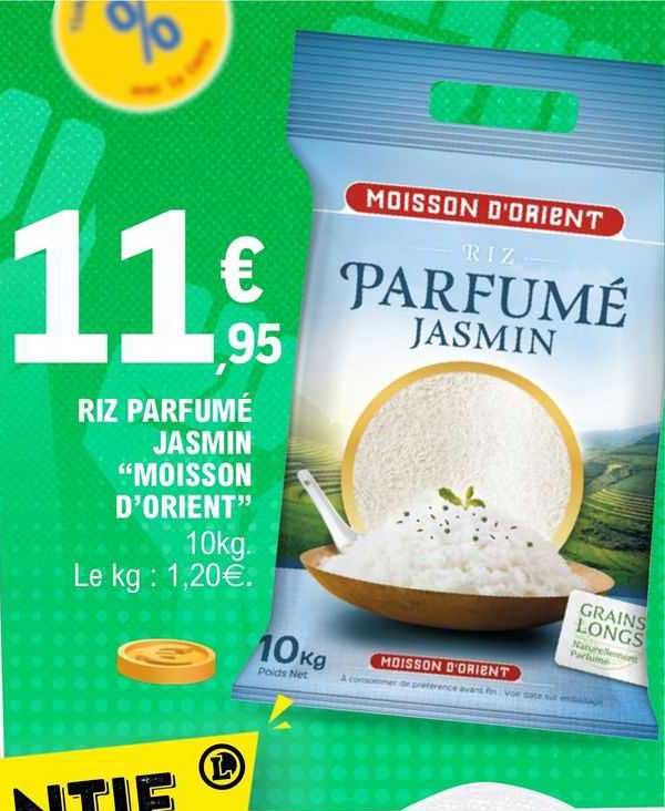 riz parfumé jasmin "moisson d'orient"