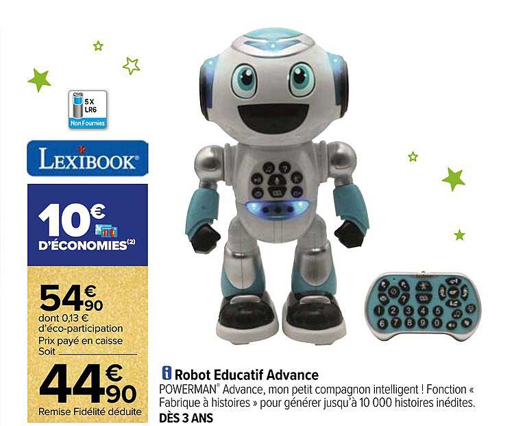 Robot éducatif Advance Lexibook