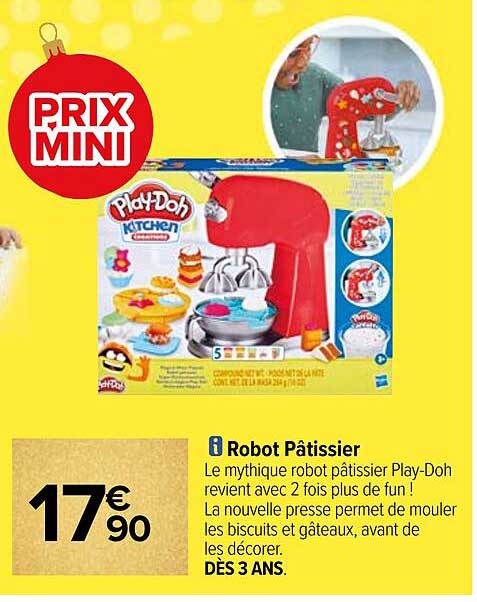 robot pâtissier play-Doh